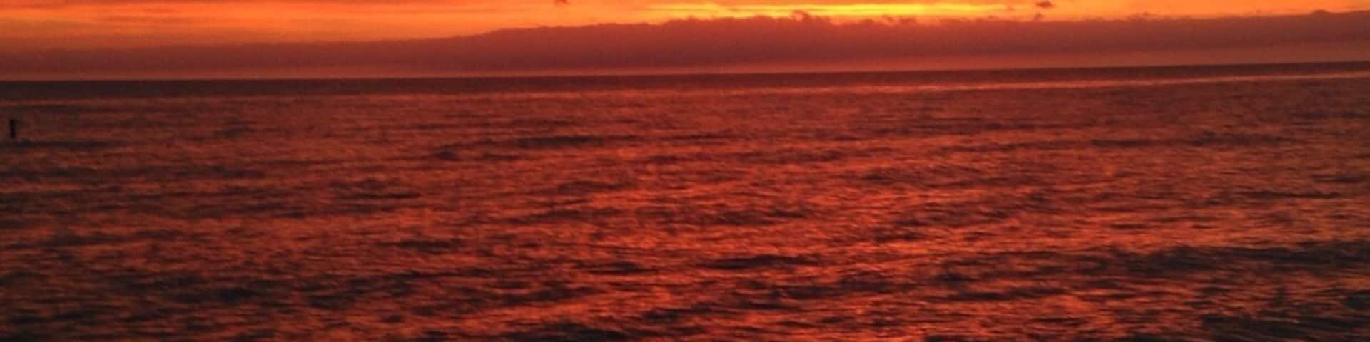 Great sunset with my Sweetheart at Nokomis Beach, Florida.