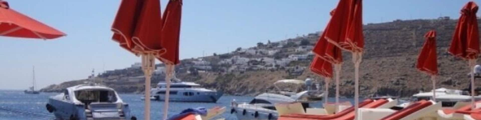 Sneak peek at the private beach you can enjoy if you stay at the Petasos Beach Resort & Spa! Or stay at the Petasos Town Hotel and take the free shuttle to spend the day here! #beachbound