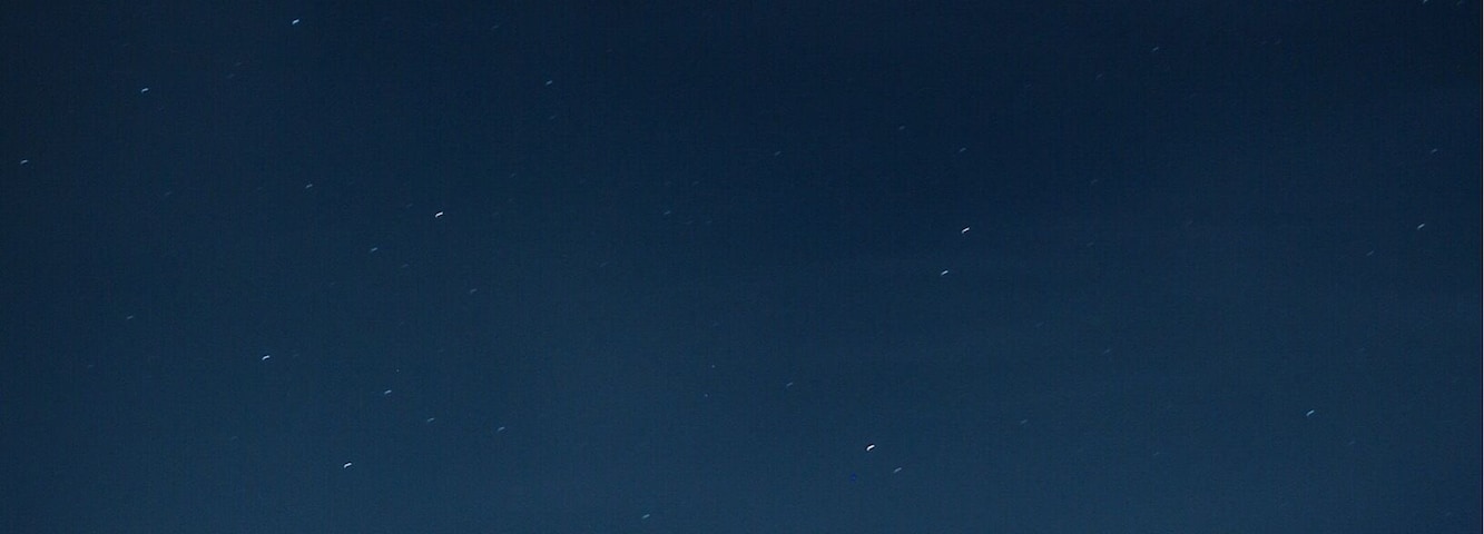 A night shot of the Ice Hotel 365 in January