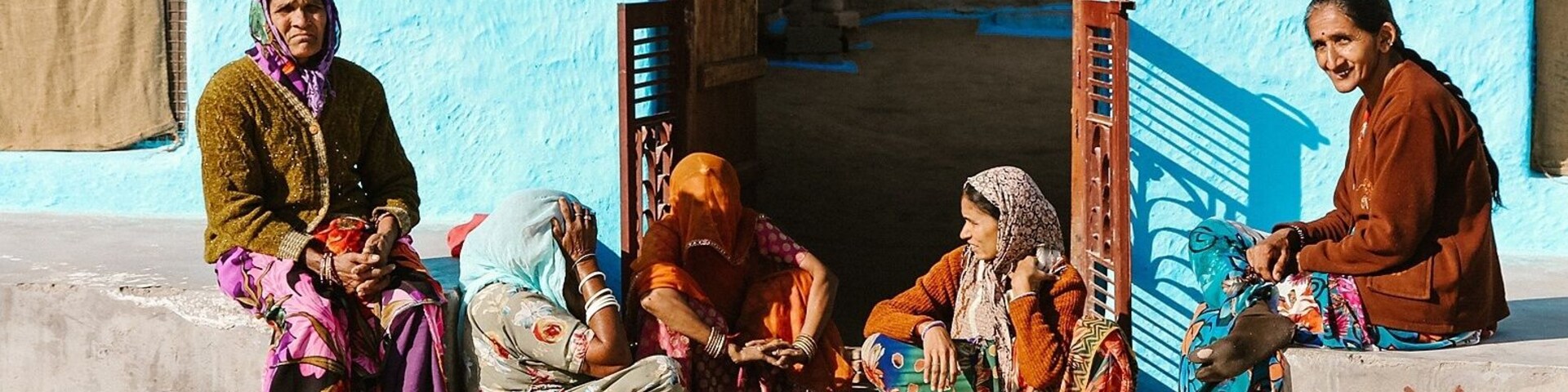 Ladies catching up on village news 😍