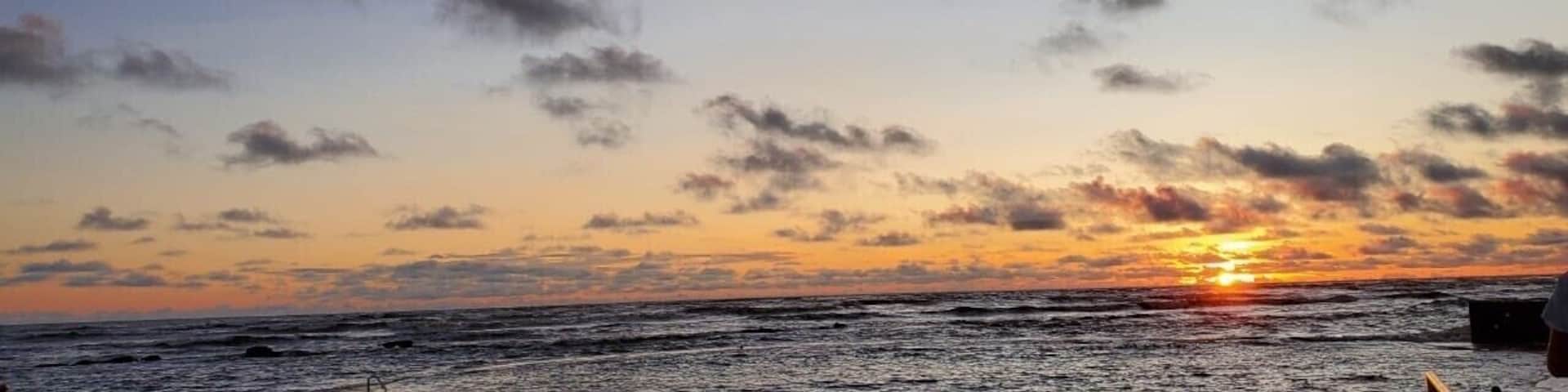 Una hermosa puesta de Sol, El Salvador es impresionante!