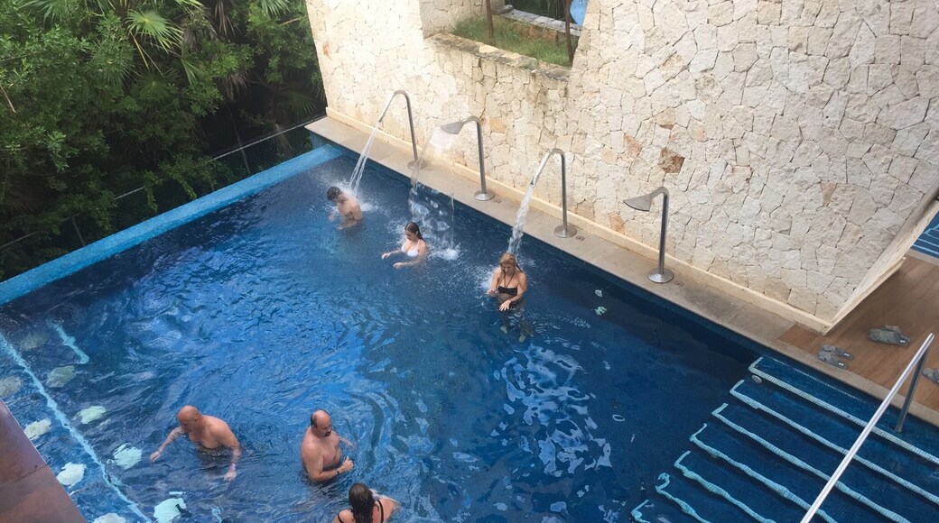 The Spa. It would have been nice to have the water a little warmer. But it is beautiful.