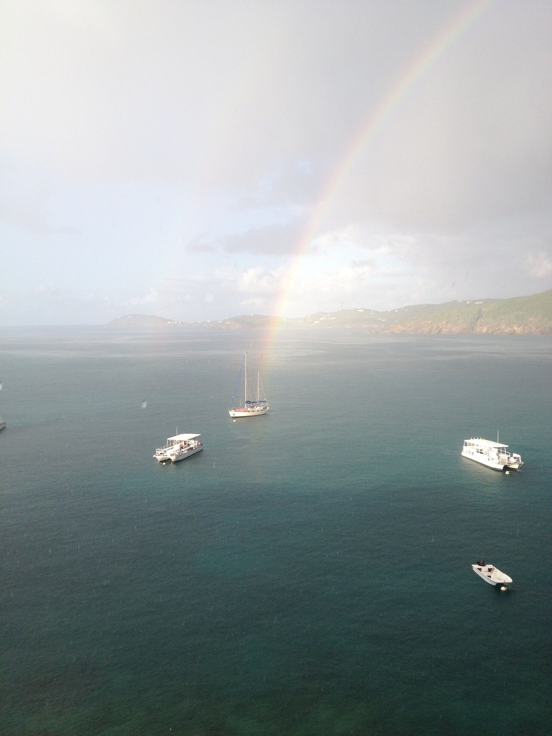 Rainbow after storm #aquatrove