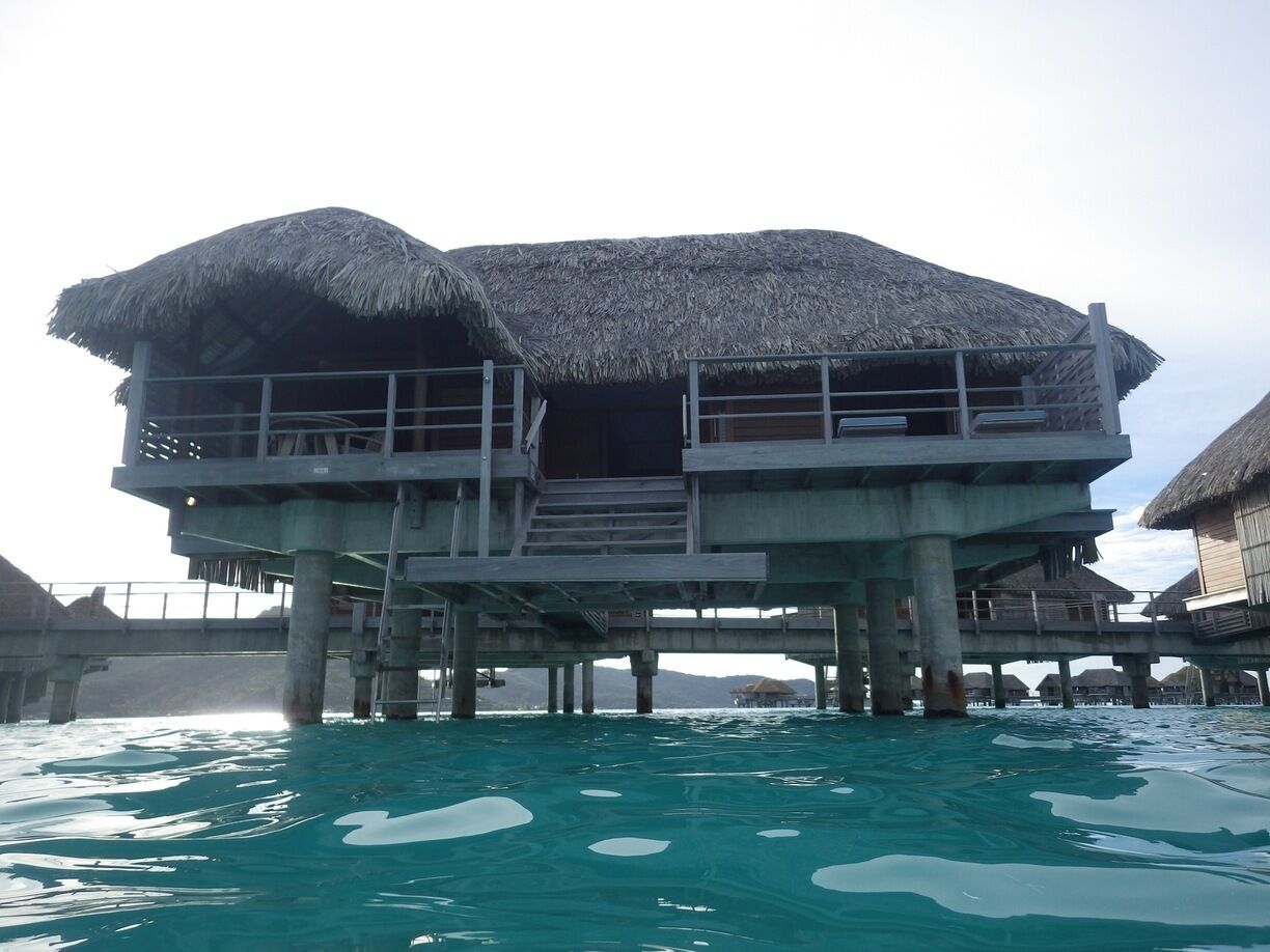 Four Seasons Bora Bora is VERY nice but if on a budget try http://www.hotelmaitai.com 
for overwater bungalows  