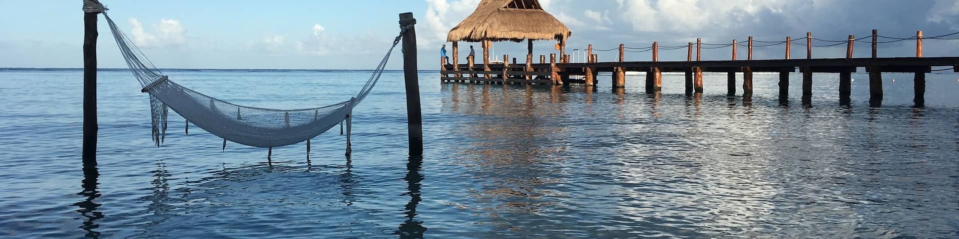 Buenos días #secretsresort #cozumel #mexico #beach #pier #salttherapy