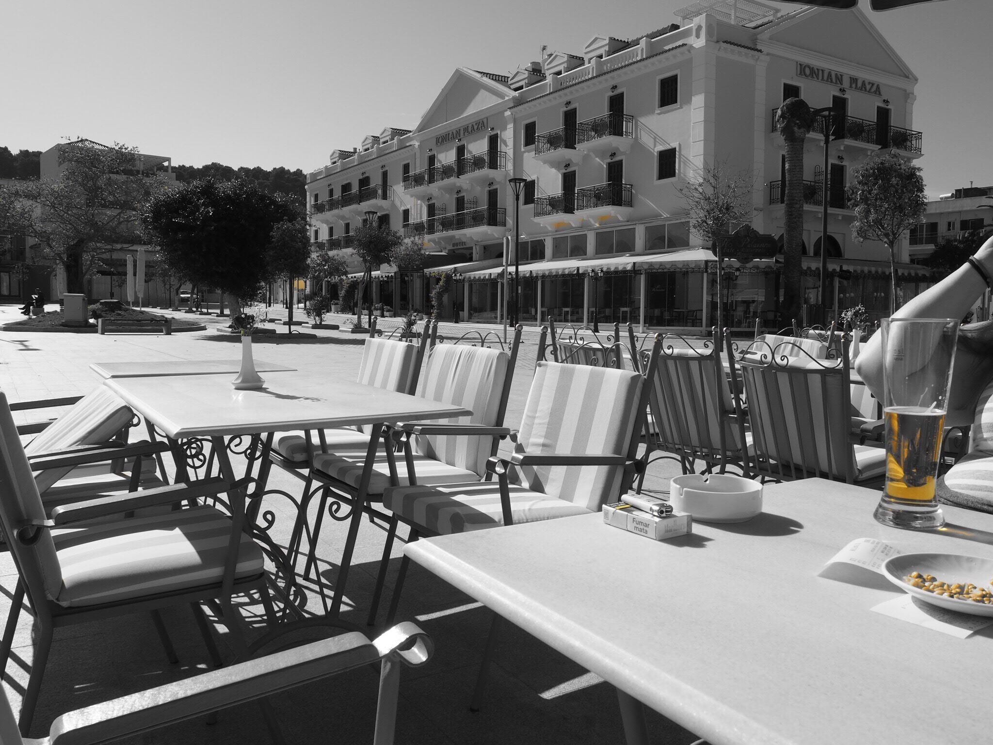 A cool spot for a beer and people watching 