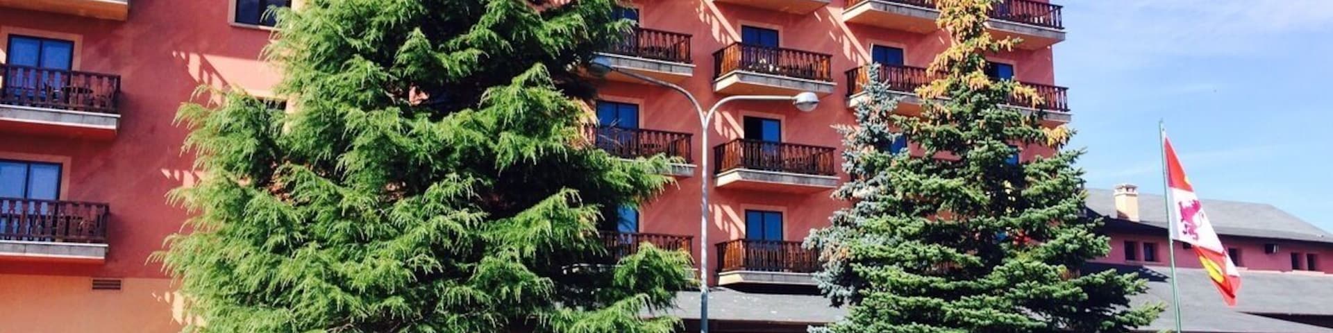 Parador set in the mountains of Cantabrica.