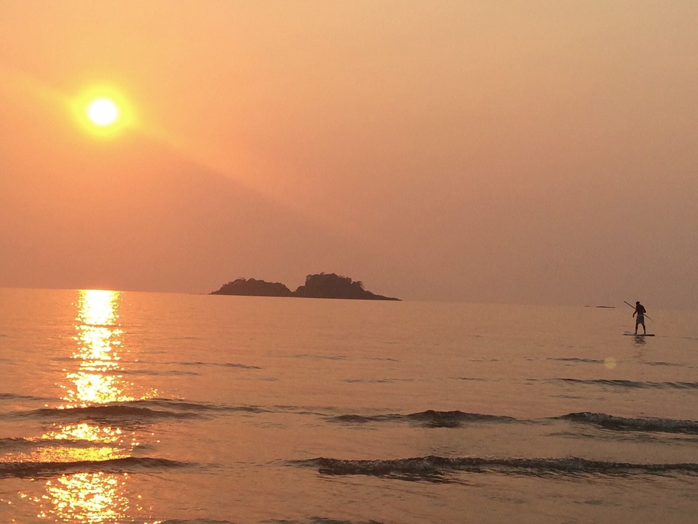 Sunset at Koh Chang #sunset#sea#beach#kohchang#trad#thailand