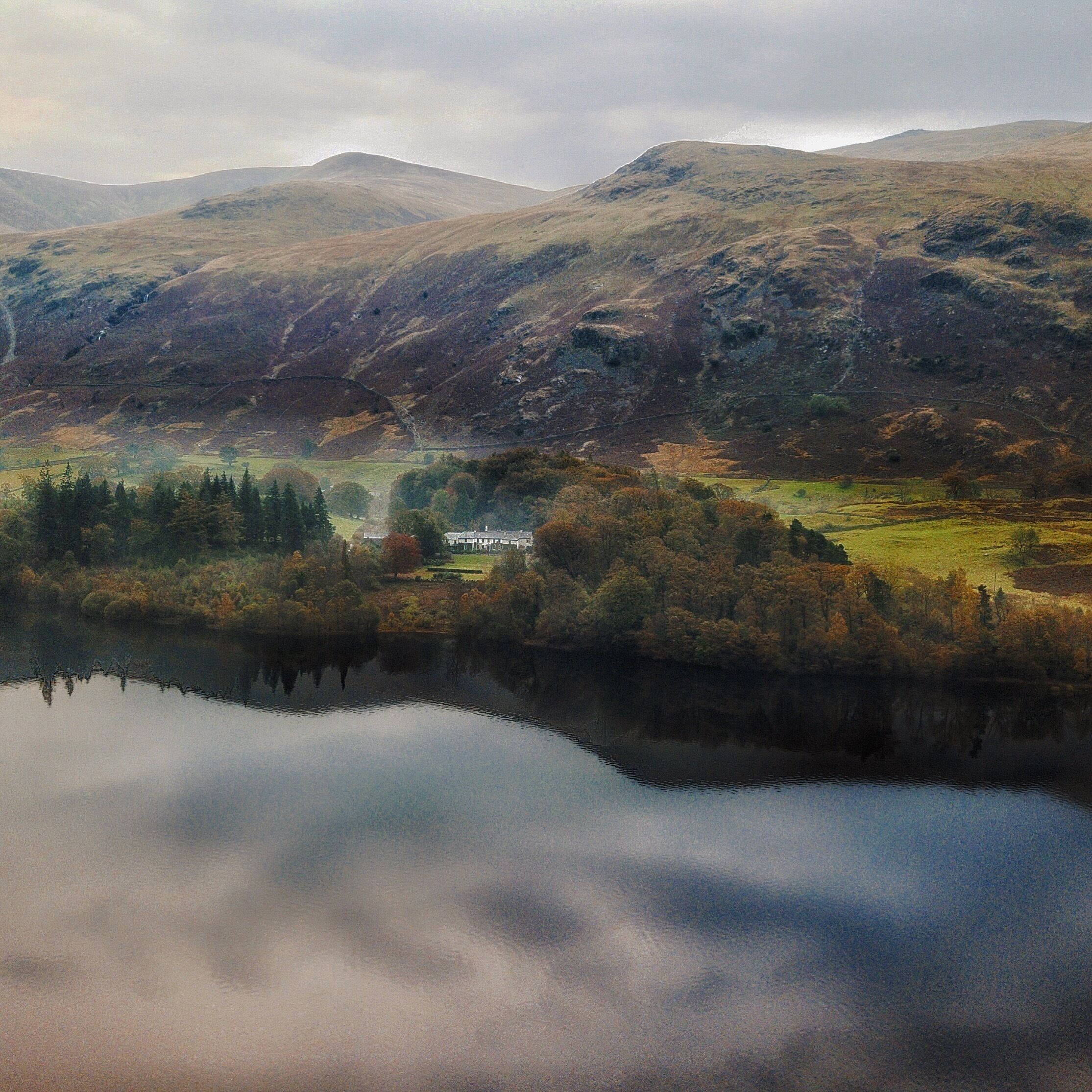 The Lake District in England is such an amazing g destination.  Whether you're coming South from Scotland or North from England, this is the area to visit, stay and explore.  The walks are numerous and wonderful.  Make sure you've got sturdy walking gear, provisions and a sense of fun.  This is a drone shot across to the wonderful Dales Head Hotel.  Great accommodation and hospitality. #destination #nature #lakedistrict #drone #instone