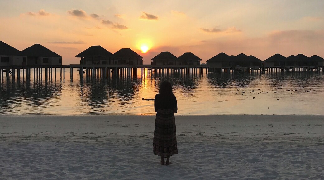 Water villas at Adaaran Prestige Vadoo