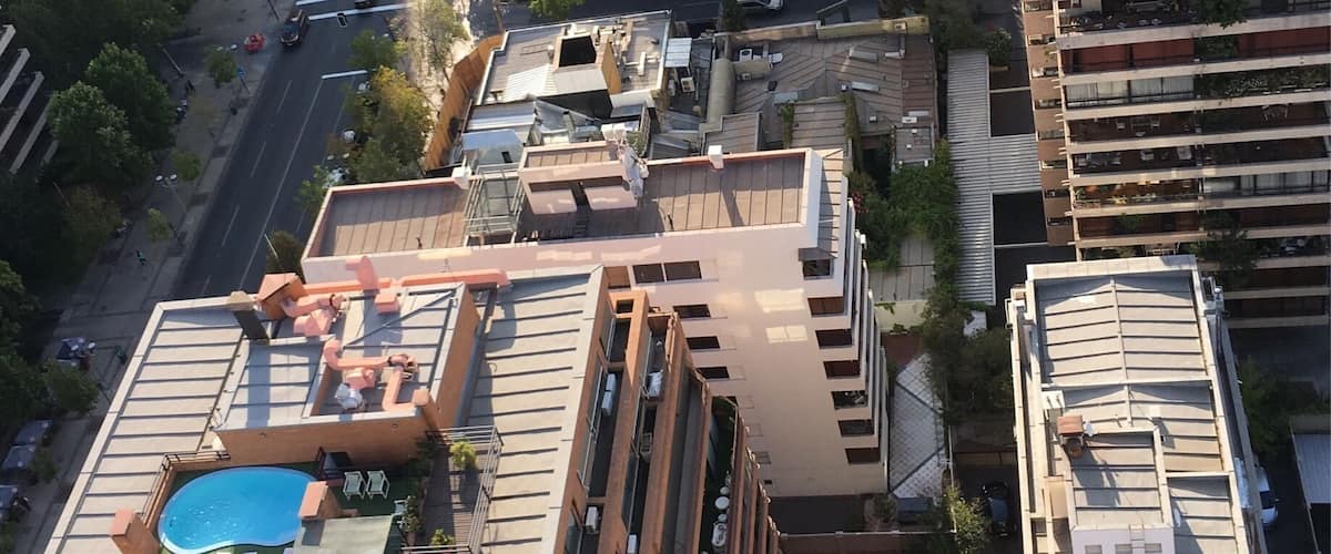 Rooftops of Santiago