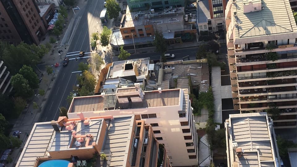 Rooftops of Santiago
