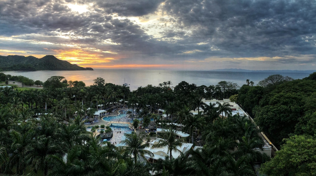 Sunset view of Playa Matapalo, Guanacaste, Costa Rica from RIU Guanacaste. (06/2019)