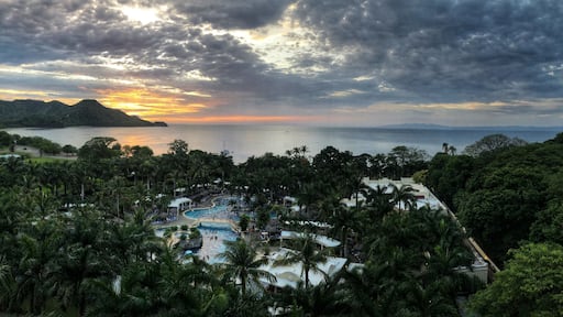Sunset view of Playa Matapalo, Guanacaste, Costa Rica from RIU Guanacaste. (06/2019)