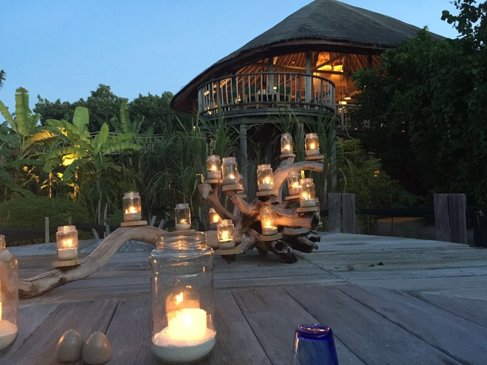 Dinner at Six Senses Laamu Chili Table!