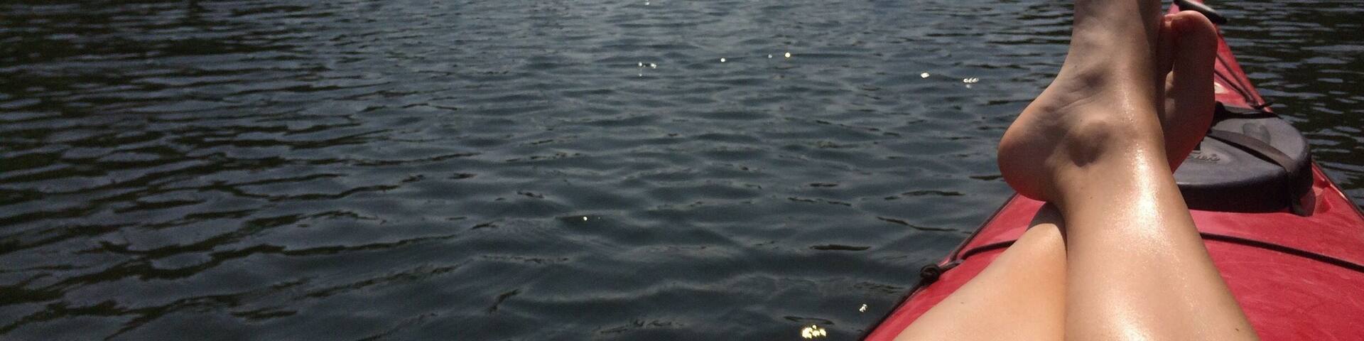 Kayaking north bend lake. #waterlust