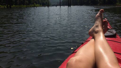 Kayaking north bend lake. #waterlust