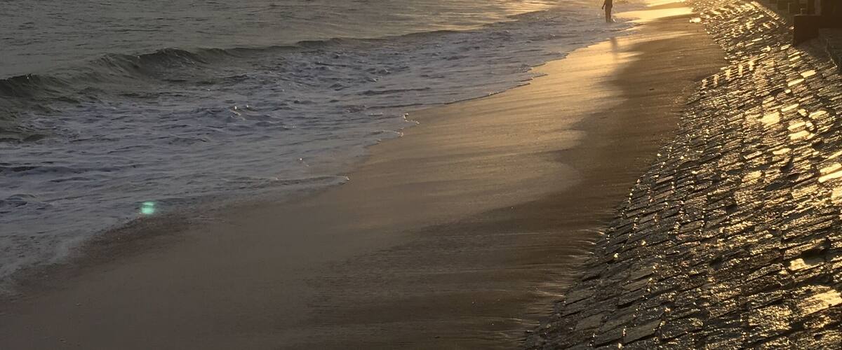 The most beautiful sunset #beachbound