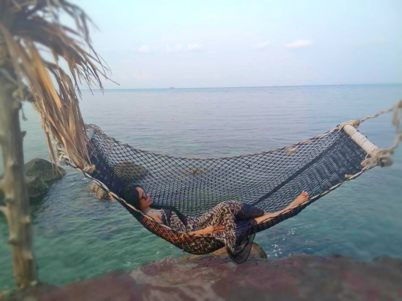 Enjoy hammock @ Haad son resort 