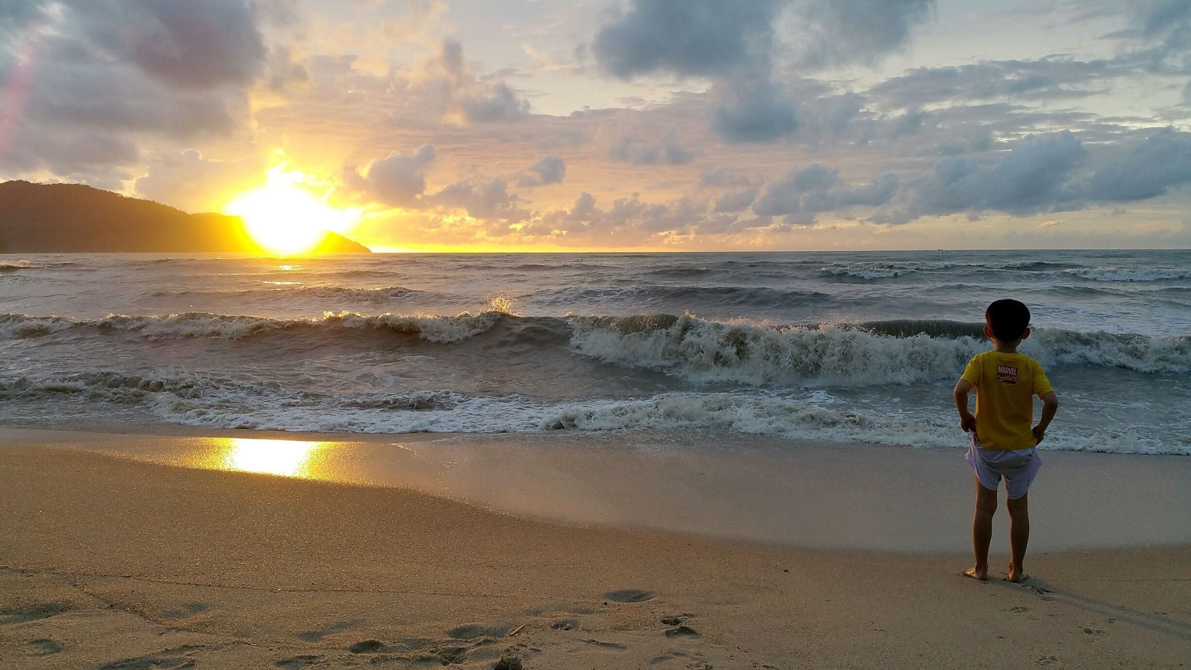 Even a child knows how to admire the beauty of GOD's creation. 