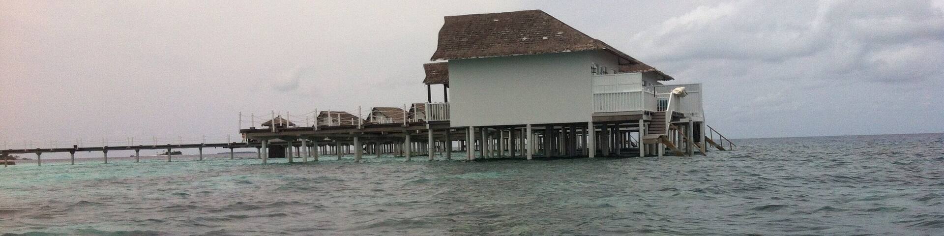Great for families with children, over-water bungalows (this one) can accommodate families, with a children room. Resort has many activities including stingray feeding, diving/snorkelling, games, cruises, there's also a children room.