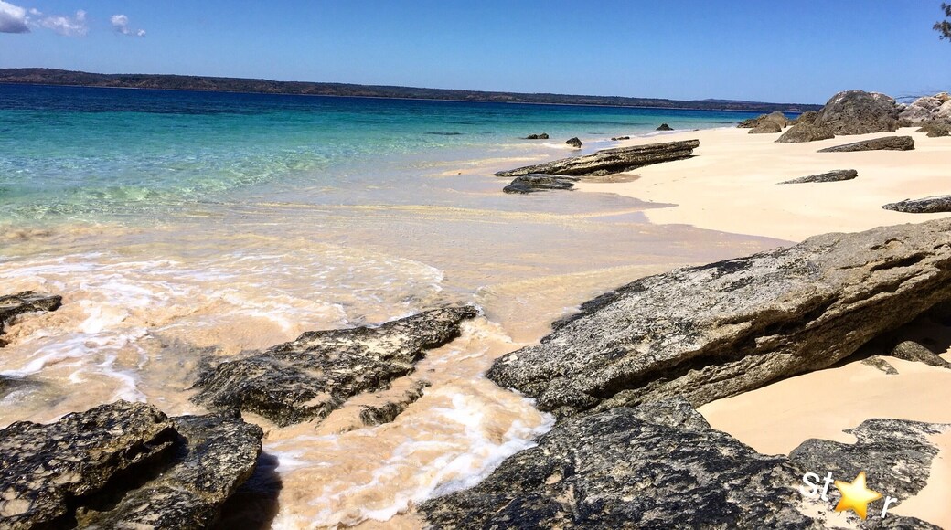 the wonderful beach of nosy saba, a private island in Madagascar