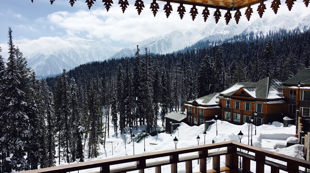 Balcony view from khyber resort