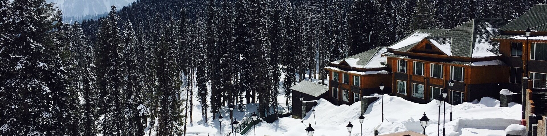 Balcony view from khyber resort