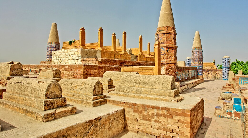 Seven Sister's Graveyard at Sukkur, Sindh - Pakistan