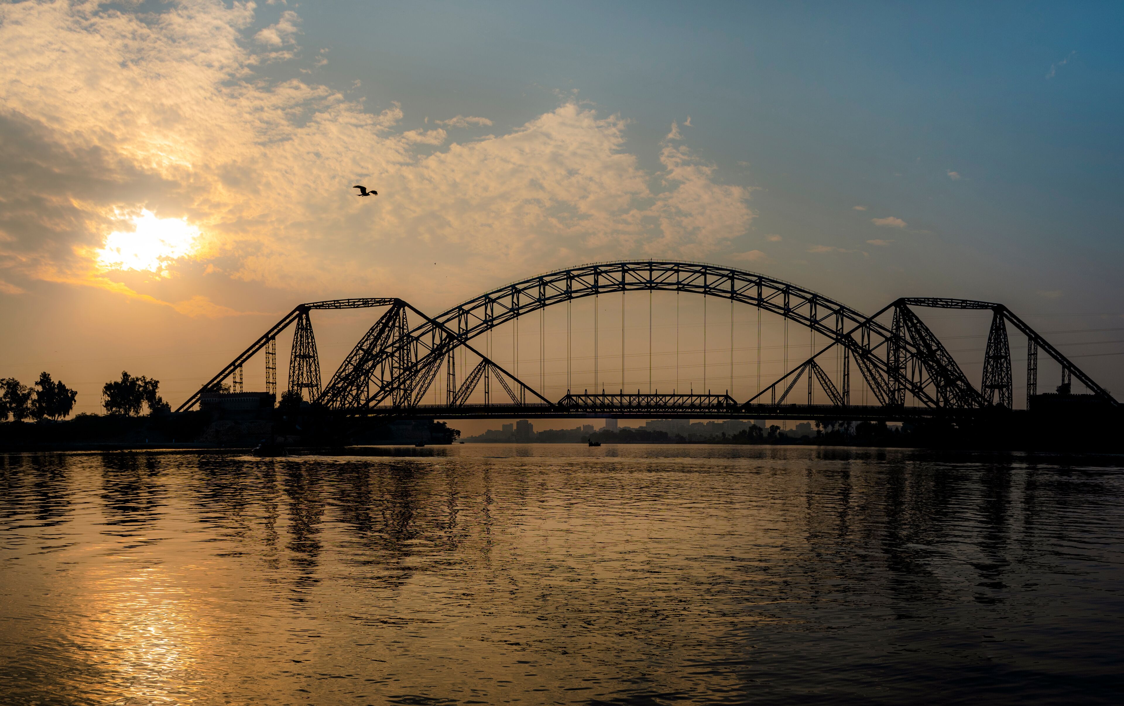 The Lansdowne Bridge over the Indus at Sukkur was one of the great engineering feats of the 19th century.