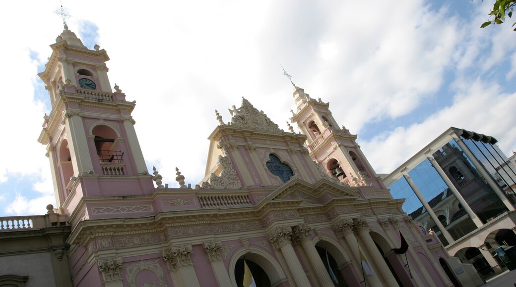 Salta which includes zoo animals, a church or cathedral and heritage architecture
