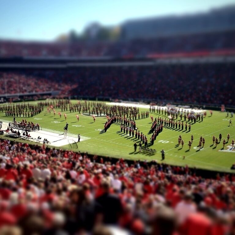 Uga, NCAA, football, tilt-shift, tilt shift, sec, 