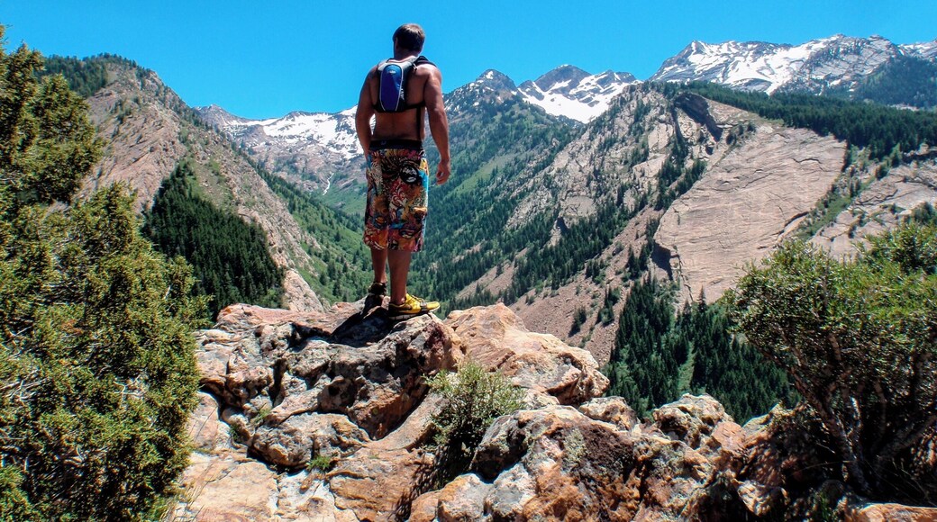 #hiking.. i love hiking being out doors following a trail or just making my own fresh air and the out doors is amazing. i hike every chance i can close to home or travel to find new locations, I'm from akron Ohio but i love to travel this photo was from...all around salt lake are amazing hikes if you look for them