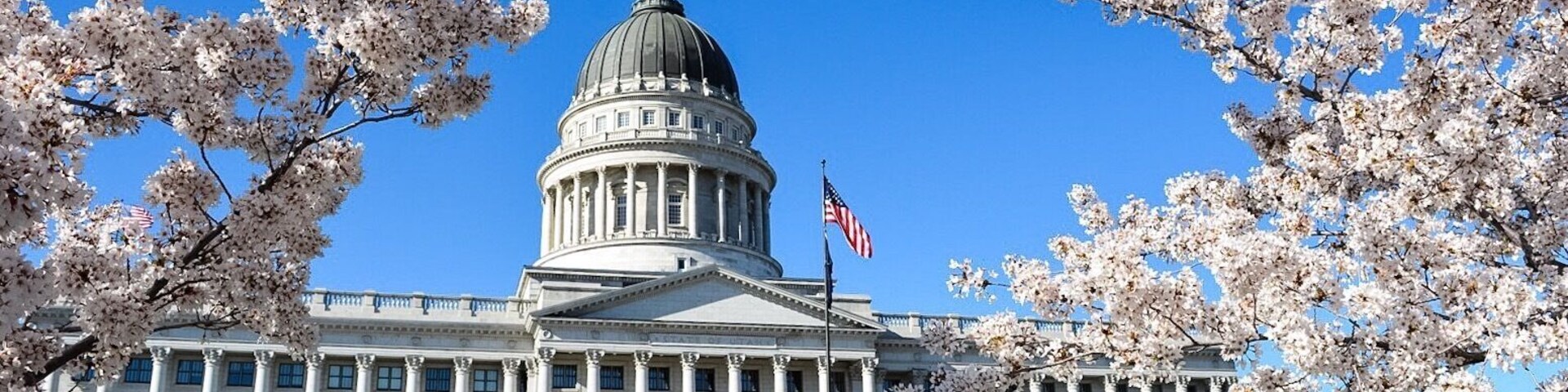 Downtown #SLC has some #stunningstructures including the #Utah capitol building. #frattography