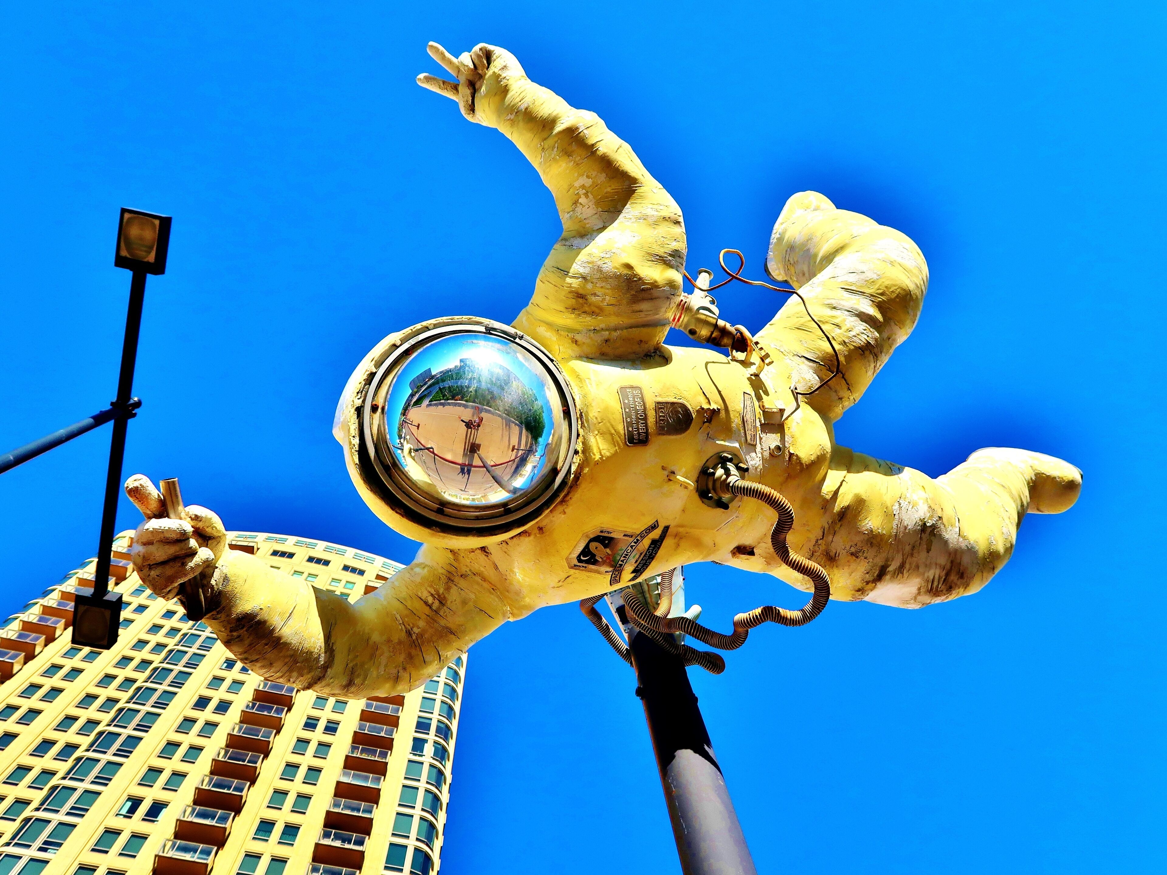 Don't forget to look up