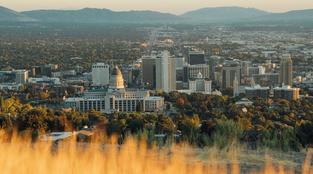 View of Downtown from Ensign Peak