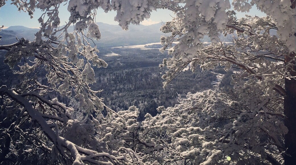 #winterhiking #saranaclake #ADK