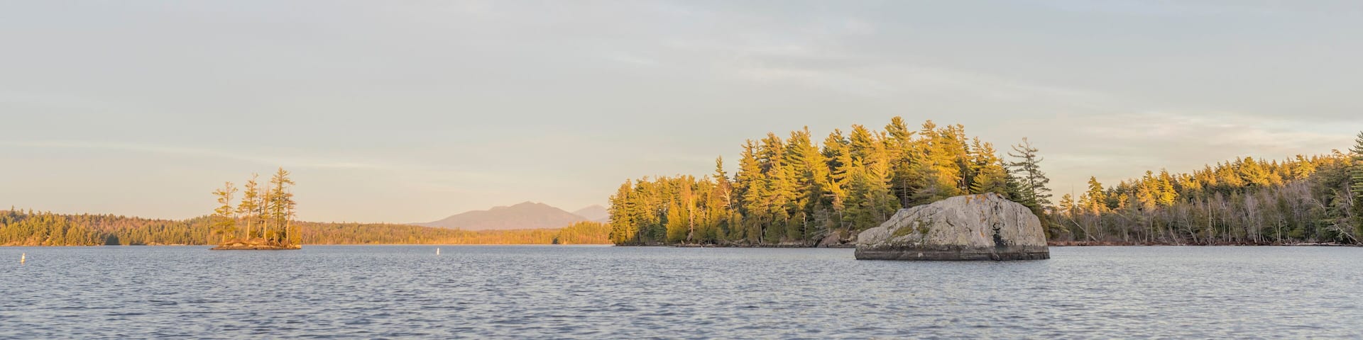 Sunset on Middle Saranac Lake, Saranac, New York