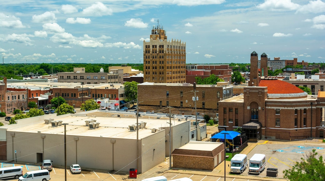 Downtown Salina, Kansas on a Sunny Day