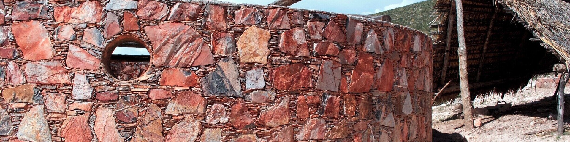 This is a temple where people gather together for a peyote ceremony.