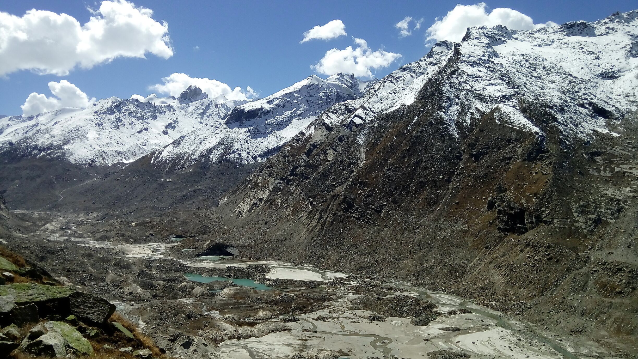 View of Mantalai from 400 mts.