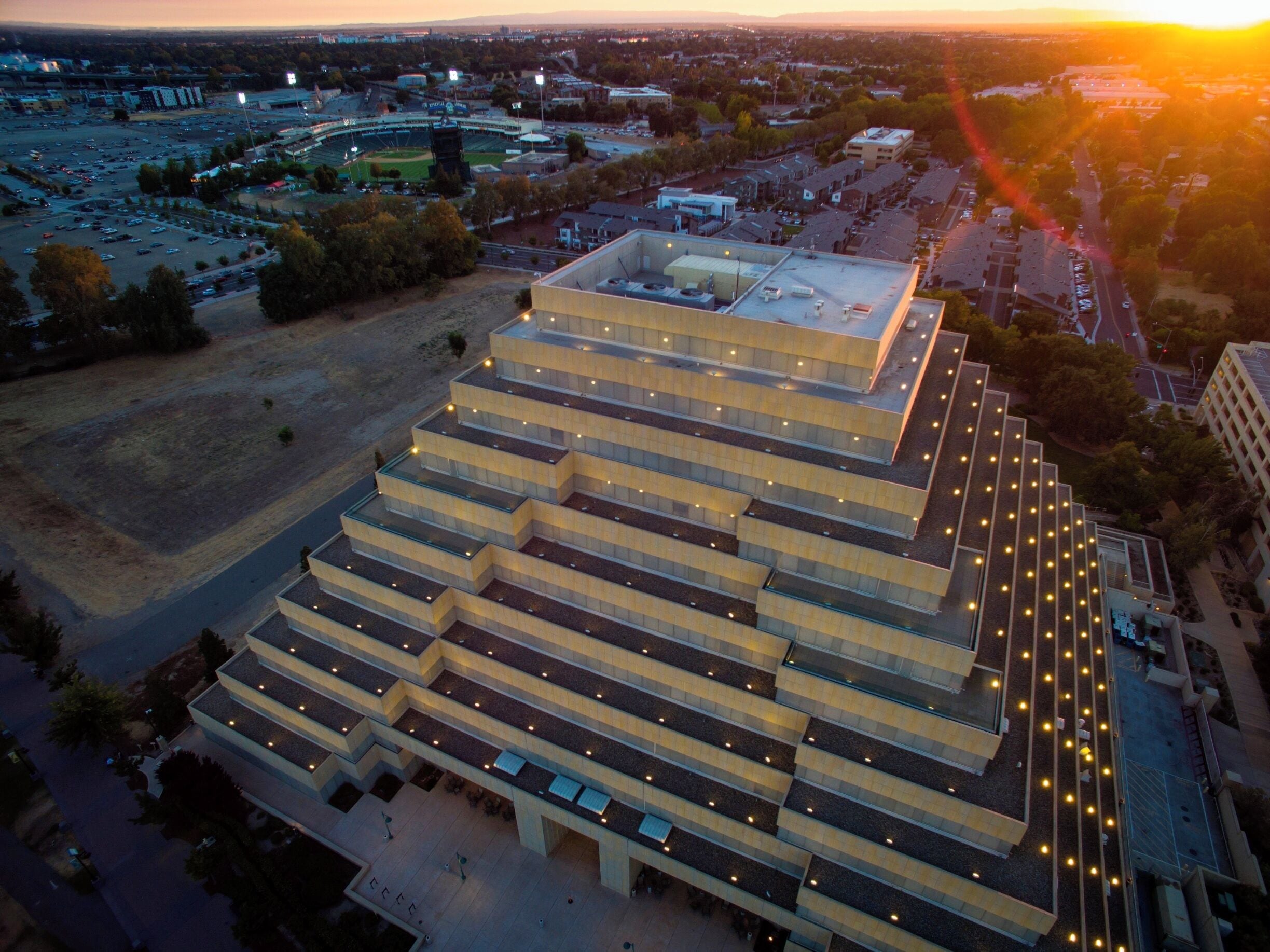 #lovemyTown #sacramento #cali #phantom3 #drone at sun set aug-14- 2016 