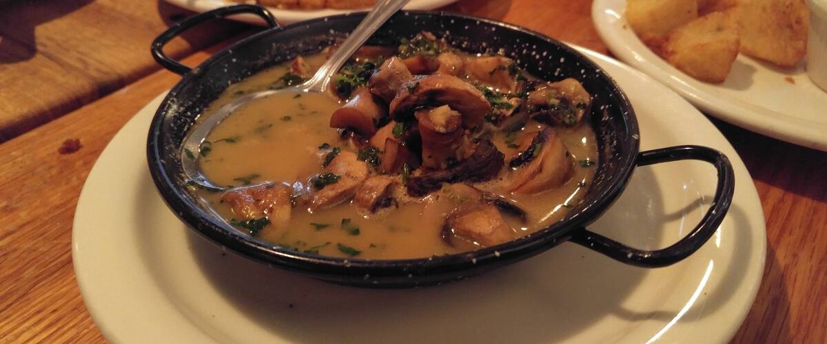 Marinated mushrooms