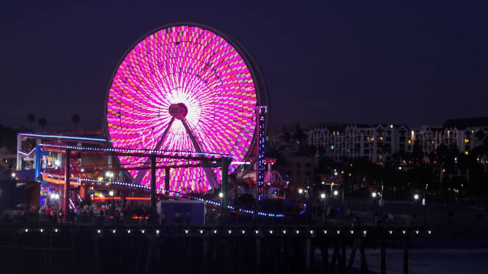 The park got busy during the Labor Day weekend. The beach was full as well.