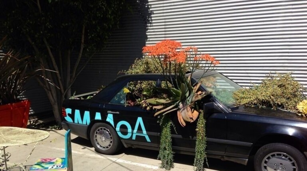 Bergamot Station is like going to a beautiful, diverse art fair every day. In addition to salads of hip galleries, there is the Santa Monica Museum, and a great outdoor cafe and lunch spot. Bring your checkbook.