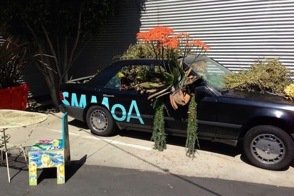 Bergamot Station is like going to a beautiful, diverse art fair every day. In addition to salads of hip galleries, there is the Santa Monica Museum, and a great outdoor cafe and lunch spot. Bring your checkbook.