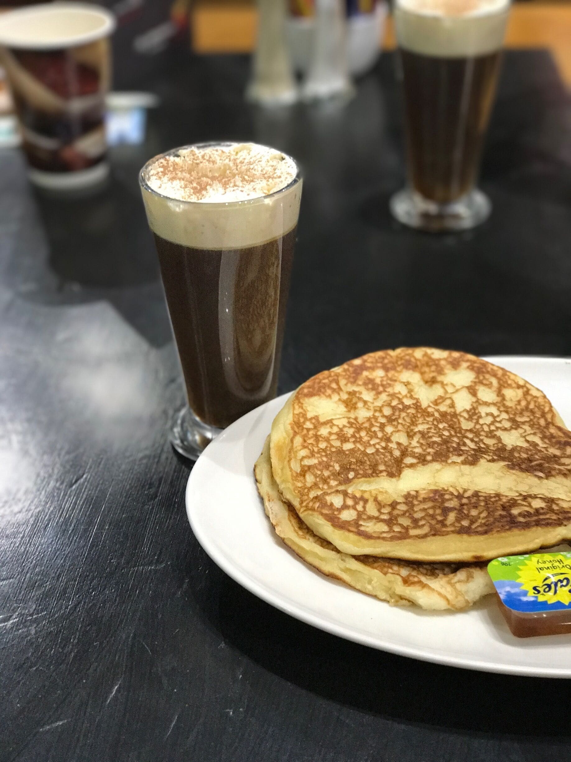 Not usually a coffee drinker, but throw a little whiskey in it and I'm your guy...#irishcoffee#ireland