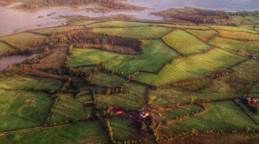 Flying into Shannon Airport with my family on our August trip to Ireland!