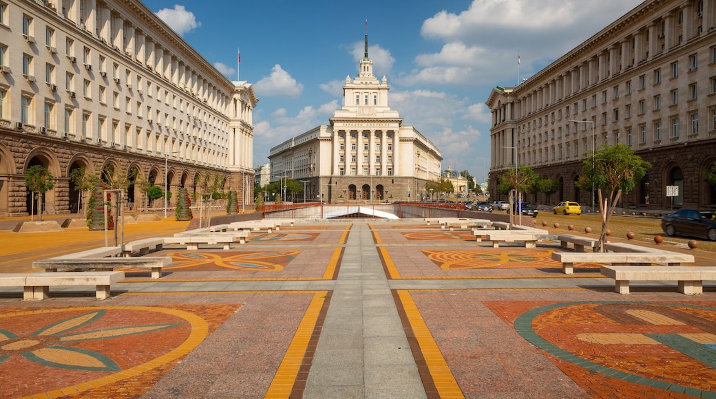 Sofia which includes heritage architecture and a city