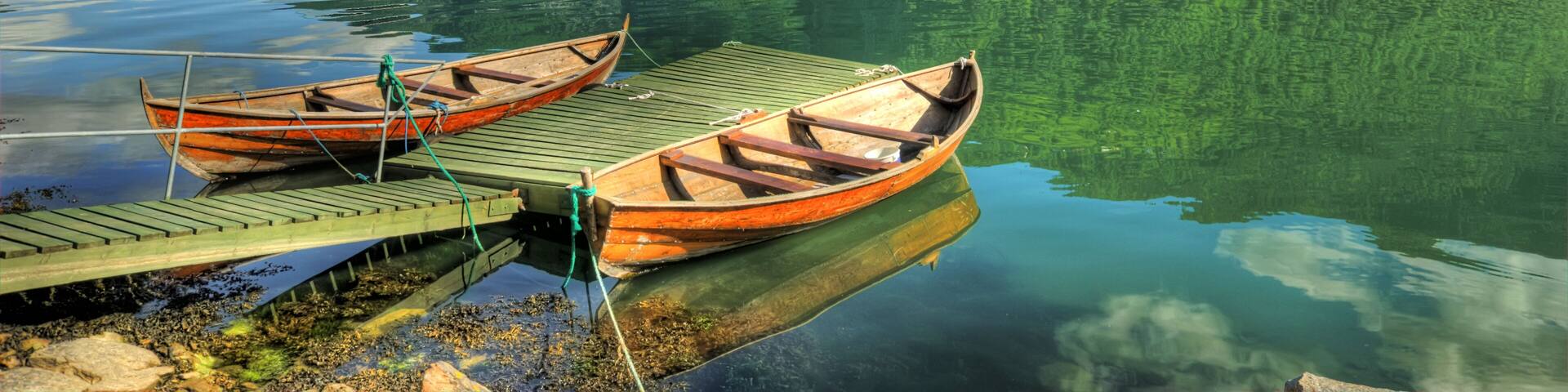 Stunning view of Sogndal Fjord in Norway